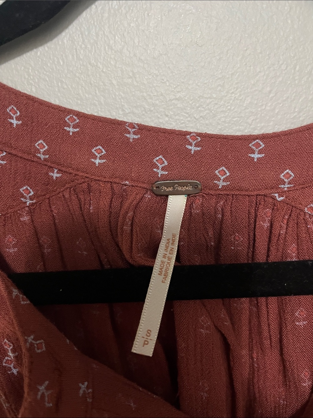 Free People oversized Button-Front Blouse - Picture 6 of 8
